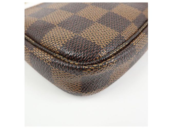 Louis Vuitton Damier T&B Mini Pochette Accessoires Pouch N58011 - vista 13