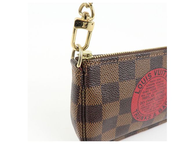 Louis Vuitton Damier T&B Mini Pochette Accessoires Pouch N58011 - vista 15