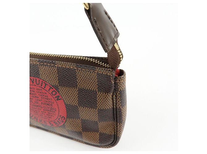Louis Vuitton Damier T&B Mini Pochette Accessoires Pouch N58011 - vista 16