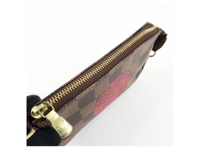 Louis Vuitton Damier T&B Mini Pochette Accessoires Pouch N58011 - vista 20