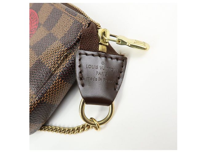 Louis Vuitton Damier T&B Mini Pochette Accessoires Pouch N58011 - vista 23