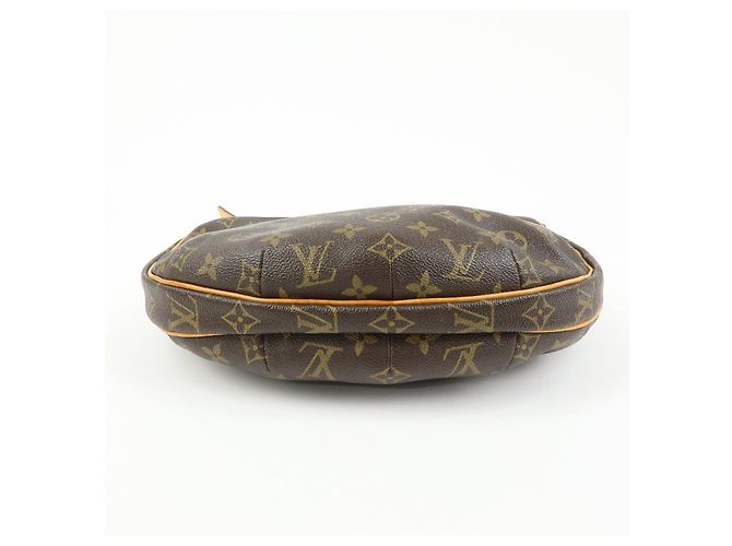 Borsa a spalla Louis Vuitton Monogram Croissant MM Marrone M51512 - vista 5