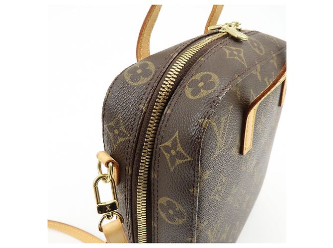 Borsa a mano Louis Vuitton Monogram Spontini Brown M47500 - vista 16