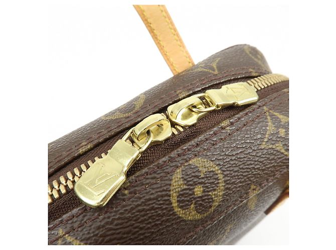 Borsa a mano Louis Vuitton Monogram Spontini Brown M47500 - vista 17