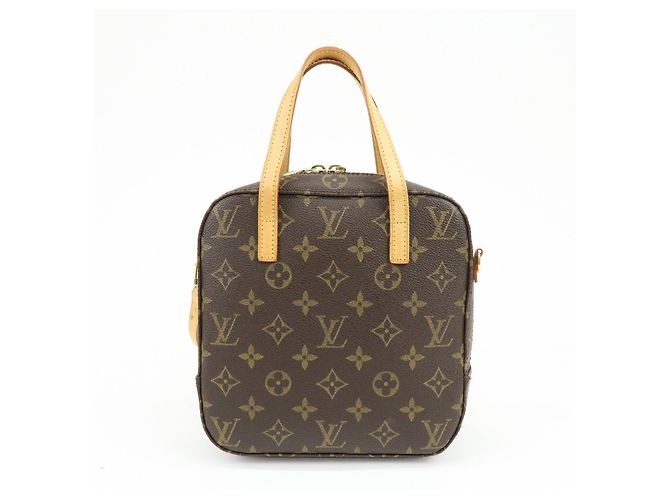 Borsa a mano Louis Vuitton Monogram Spontini Brown M47500 - vista 2