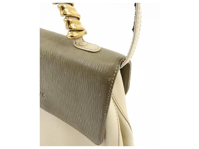 Borsa 2Way LOEWE Velazquez in pelle e camoscio Borsa a mano Borsa a tracolla Ivory - vista 15