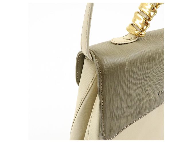 Borsa 2Way LOEWE Velazquez in pelle e camoscio Borsa a mano Borsa a tracolla Ivory - vista 16