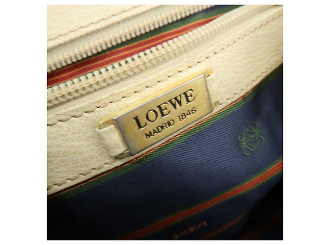 Borsa 2Way LOEWE Velazquez in pelle e camoscio Borsa a mano Borsa a tracolla Ivory - vista 24