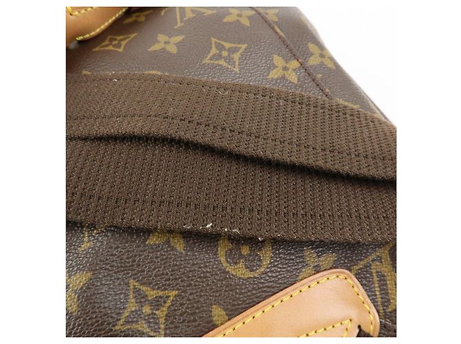 Zaino Louis Vuitton Monogram Montsouris GM Brown M51135 - vista 11