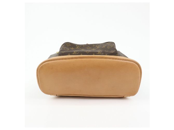 Zaino Louis Vuitton Monogram Montsouris GM Brown M51135 - vista 5