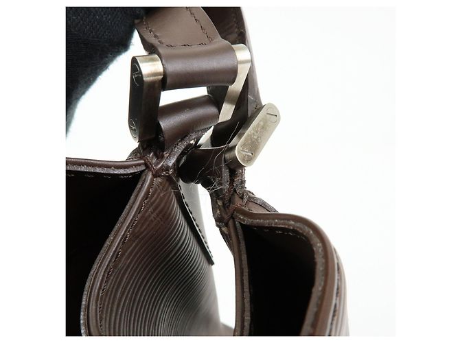 Louis Vuitton Epi Mandala PM Borsa a Mano Borsa a Tracolla Mocha M5893D - vista 11