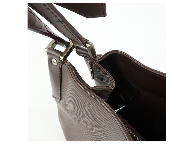 Louis Vuitton Epi Mandala PM Borsa a Mano Borsa a Tracolla Mocha M5893D - vista 19