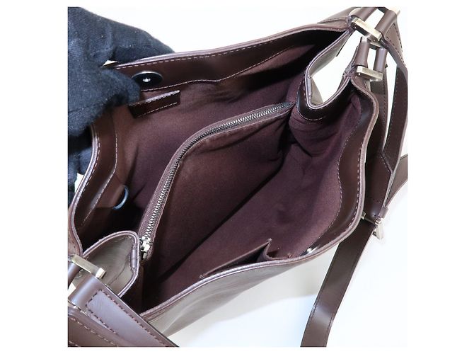 Louis Vuitton Epi Mandala PM Borsa a Mano Borsa a Tracolla Mocha M5893D - vista 20
