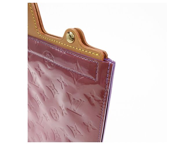 Louis Vuitton Monogram Vernis Stanton Tote Bag Violet M91079 - vista 11