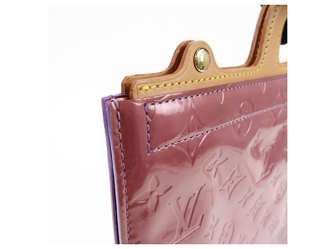 Louis Vuitton Monogram Vernis Stanton Tote Bag Violet M91079 - vista 12