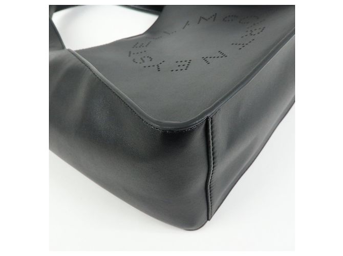 Stella Mc Cartney STELLA MCCARTNEY Borsa 2Way in ecopelle Borsa a mano e a tracolla Nera - vista 11