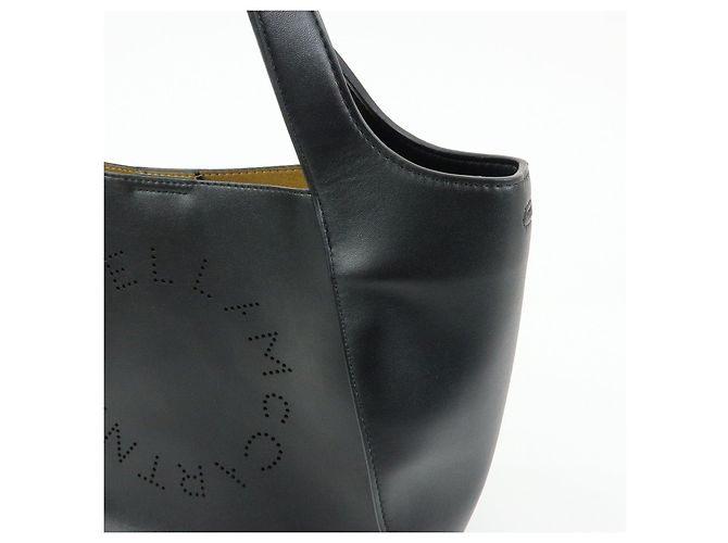 Stella Mc Cartney STELLA MCCARTNEY Borsa 2Way in ecopelle Borsa a mano e a tracolla Nera - vista 15