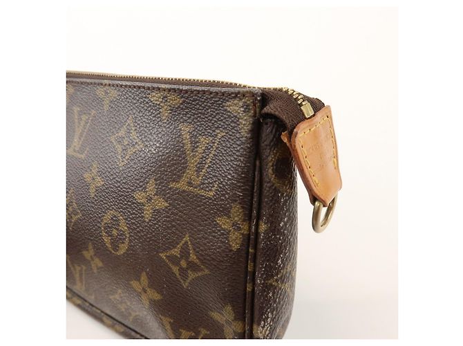 Louis Vuitton Monogram Pochette Accessoires Pouch Hand Bag M51980 - vista 10