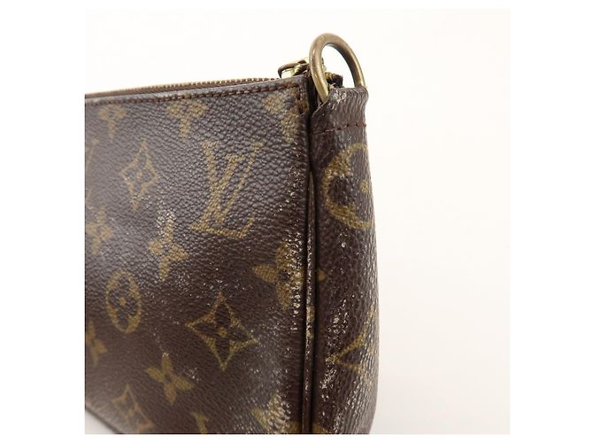 Louis Vuitton Monogram Pochette Accessoires Pouch Hand Bag M51980 - vista 12