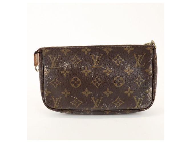 Louis Vuitton Monogram Pochette Accessoires Pouch Hand Bag M51980 - vista 2