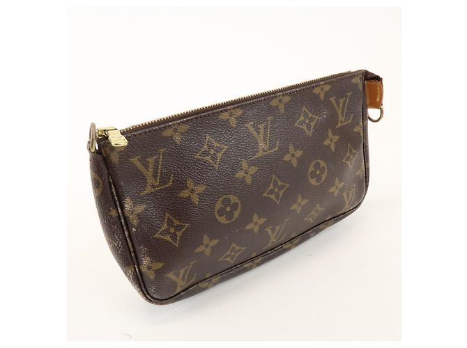 Louis Vuitton Monogram Pochette Accessoires Pouch Hand Bag M51980 - vista 4