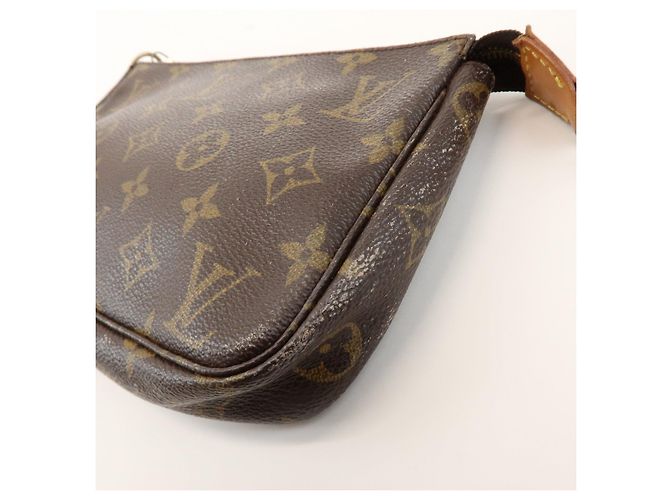 Louis Vuitton Monogram Pochette Accessoires Pouch Hand Bag M51980 - vista 6