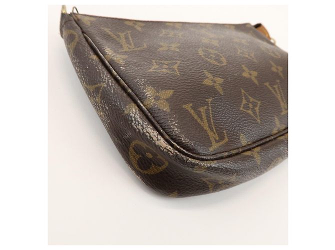 Louis Vuitton Monogram Pochette Accessoires Pouch Hand Bag M51980 - vista 7