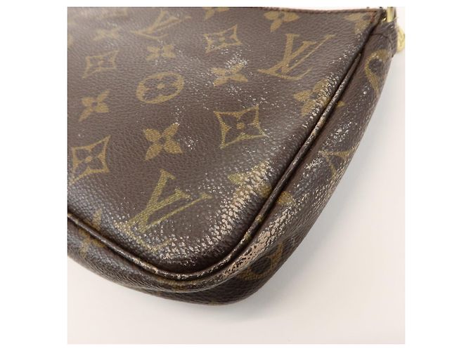 Louis Vuitton Monogram Pochette Accessoires Pouch Hand Bag M51980 - vista 8