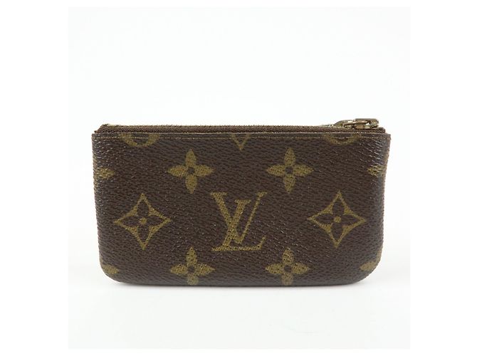 Louis Vuitton Set de 3 Pochette Cles de lona Monogram Damier Azur - vista 10