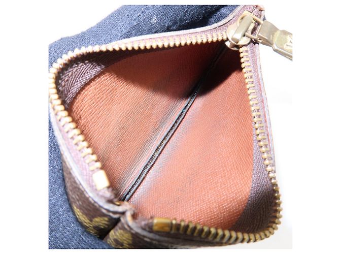 Louis Vuitton Set de 3 Pochette Cles de lona Monogram Damier Azur - vista 14