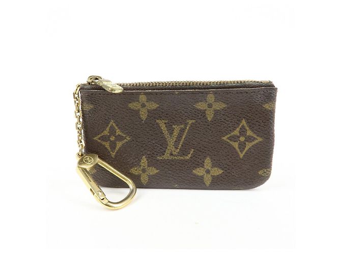 Louis Vuitton Set de 3 Pochette Cles de lona Monogram Damier Azur - vista 18