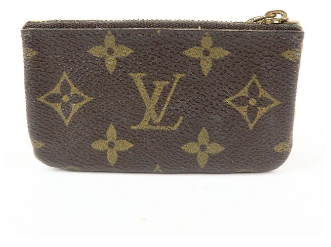 Louis Vuitton Set de 3 Pochette Cles de lona Monogram Damier Azur - vista 19
