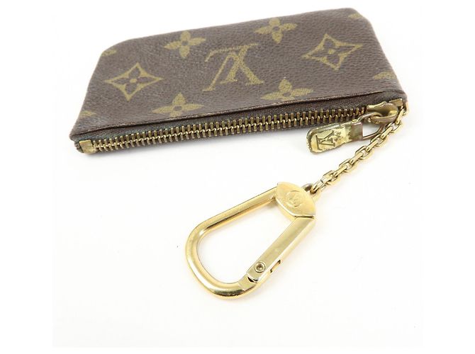 Louis Vuitton Set de 3 Pochette Cles de lona Monogram Damier Azur - vista 21