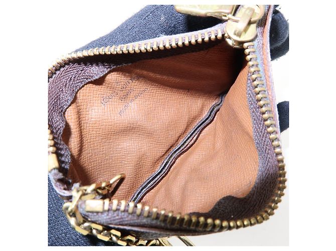 Louis Vuitton Set de 3 Pochette Cles de lona Monogram Damier Azur - vista 23