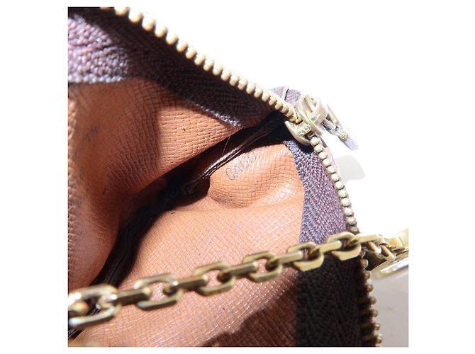 Louis Vuitton Set de 3 Pochette Cles de lona Monogram Damier Azur - vista 24