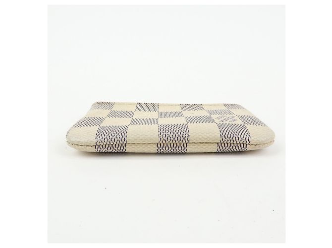 Louis Vuitton Set de 3 Pochette Cles de lona Monogram Damier Azur - vista 4