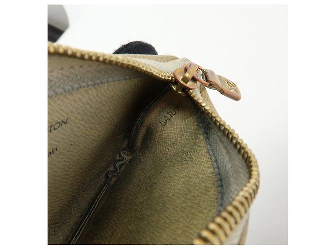 Louis Vuitton Set de 3 Pochette Cles de lona Monogram Damier Azur - vista 8
