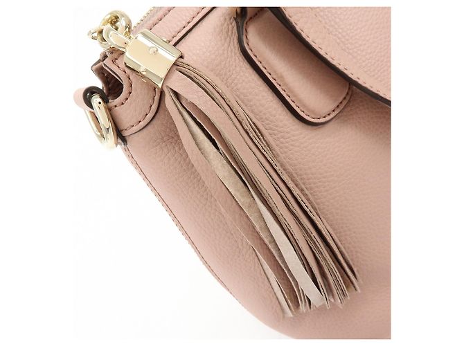 GUCCI SOHO Interlocking G Leather 2Way Hand Bag Pink 308362 - vista 15