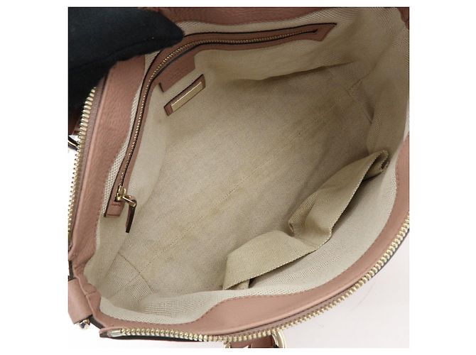 GUCCI SOHO Interlocking G Leather 2Way Hand Bag Pink 308362 - vista 17