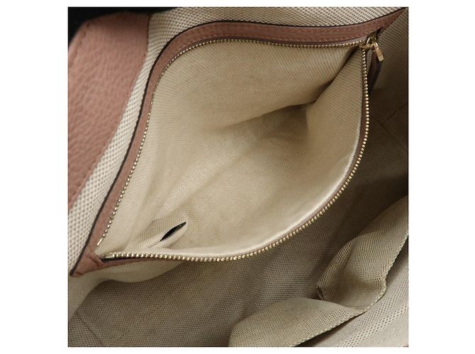 GUCCI SOHO Interlocking G Leather 2Way Hand Bag Pink 308362 - vista 18