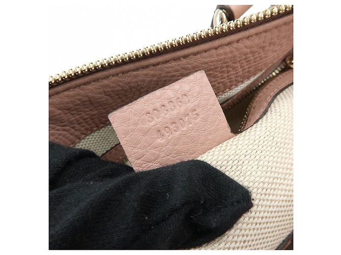 GUCCI SOHO Interlocking G Leather 2Way Hand Bag Pink 308362 - vista 21