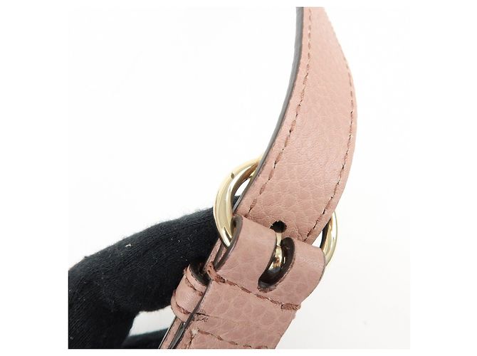 GUCCI SOHO Interlocking G Leather 2Way Hand Bag Pink 308362 - vista 7
