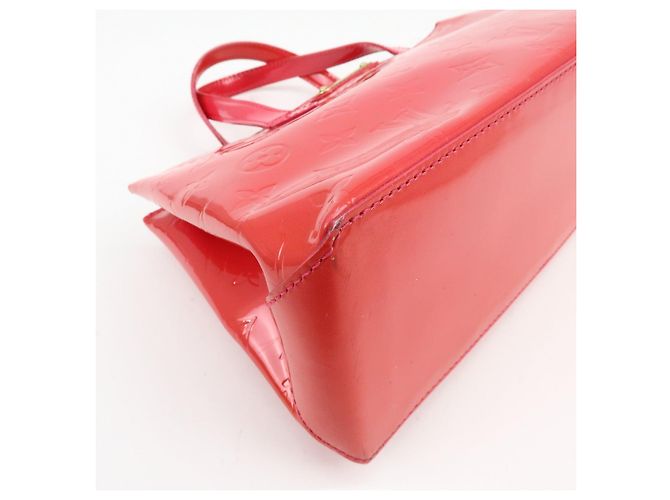 Borsa a mano Louis Vuitton Monogram Vernis Wilshire PM Rose Pop M93643 - vista 11