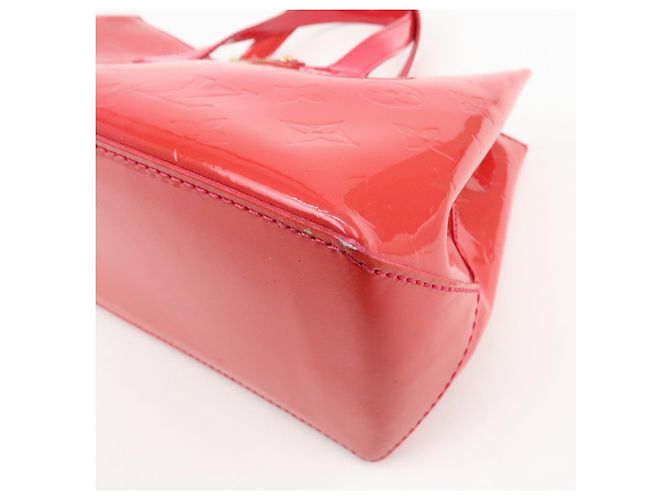 Borsa a mano Louis Vuitton Monogram Vernis Wilshire PM Rose Pop M93643 - vista 12