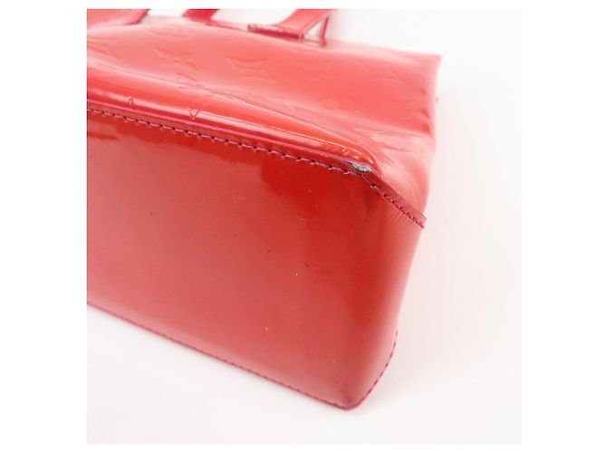 Borsa a mano Louis Vuitton Monogram Vernis Wilshire PM Rose Pop M93643 - vista 14