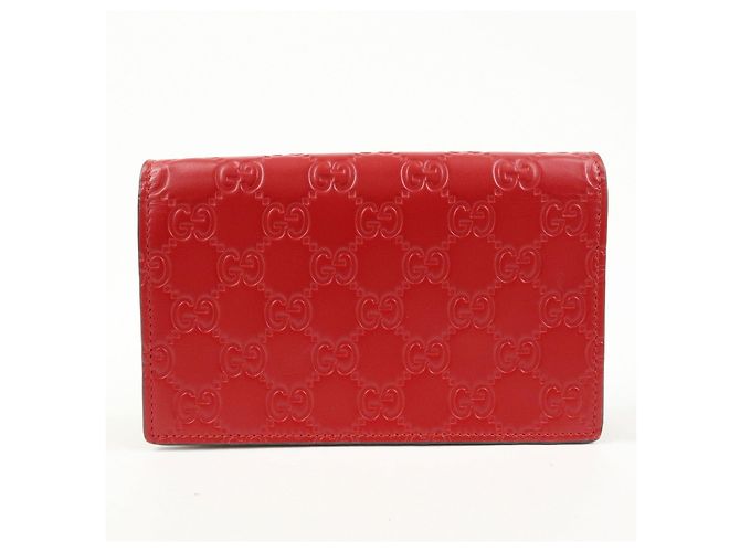 Borsa a tracolla GUCCI Interlocking G Guccissima Chain Cherry 481291 - vista 2