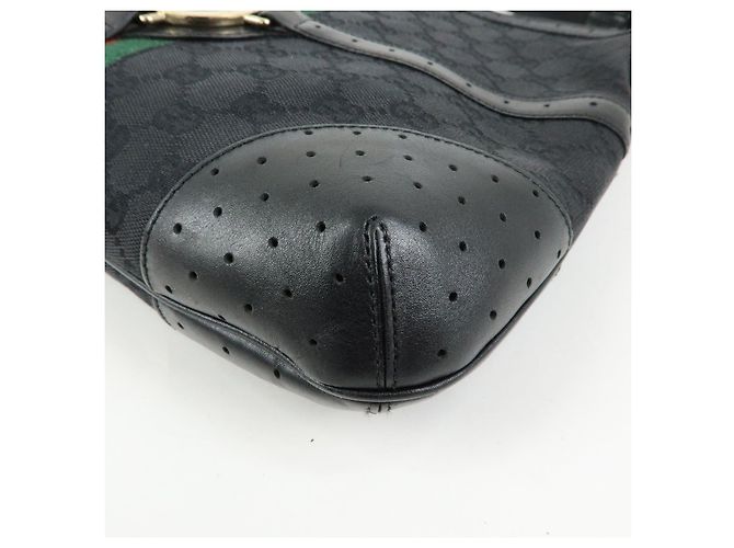 Borsa a tracolla GUCCI Sherry Interlocking G GG Canvas Leather 131033 - vista 12