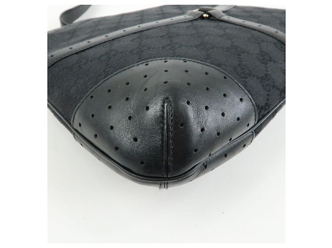 Borsa a tracolla GUCCI Sherry Interlocking G GG Canvas Leather 131033 - vista 13