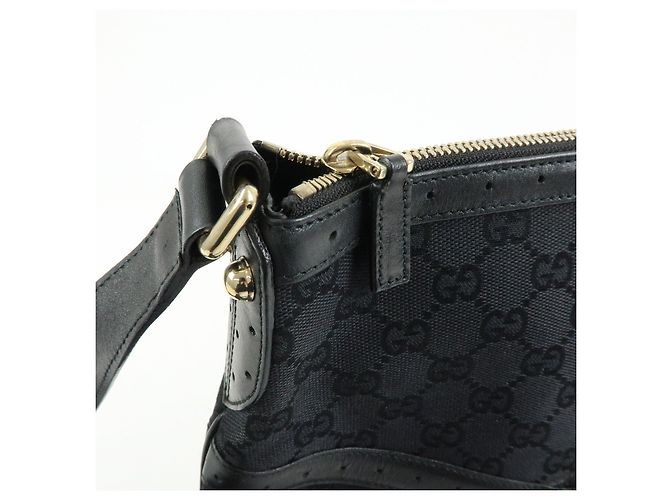 Borsa a tracolla GUCCI Sherry Interlocking G GG Canvas Leather 131033 - vista 16