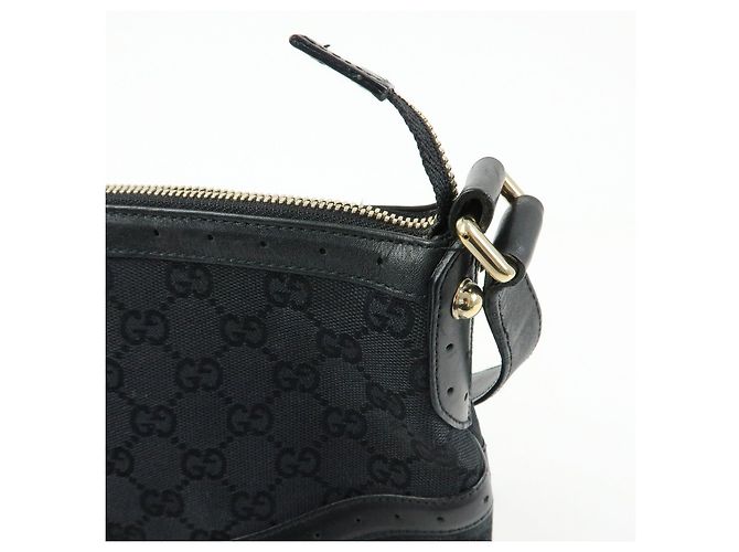 Borsa a tracolla GUCCI Sherry Interlocking G GG Canvas Leather 131033 - vista 17